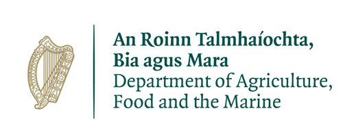 Logo for the Department of Agriculture, Food and the Marine 