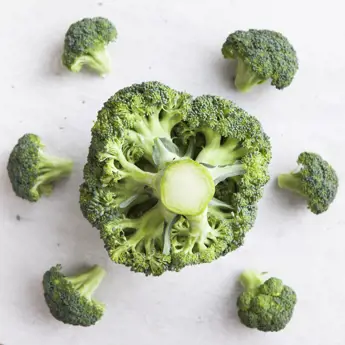 Vegetables and salads