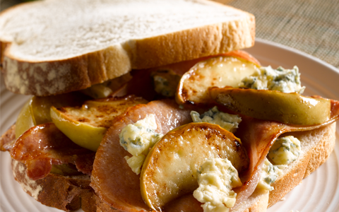 Bramley And Bacon Sandwich