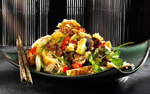 Fried Rice with Bacon