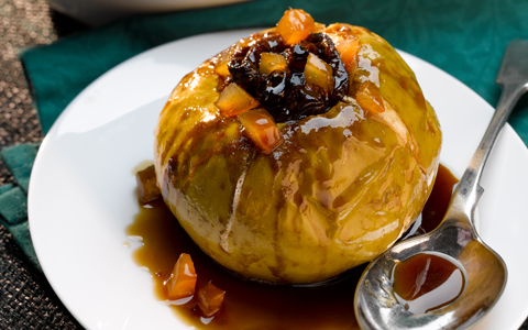 Ginger Baked Bramleys