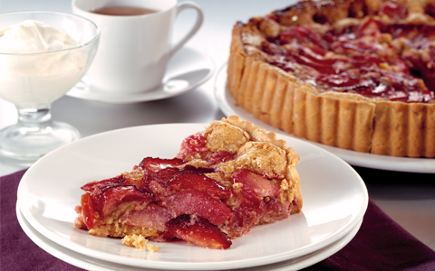 Plum and Almond Tart