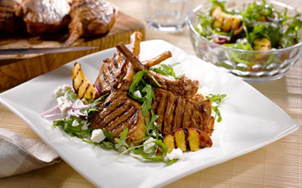 Lamb Cutlets with Garlic, Lemon and Paprika