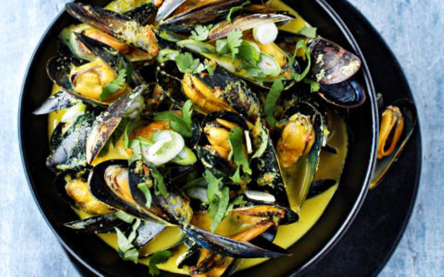 Mussels with Lemon Grass, Chilli and Ginger