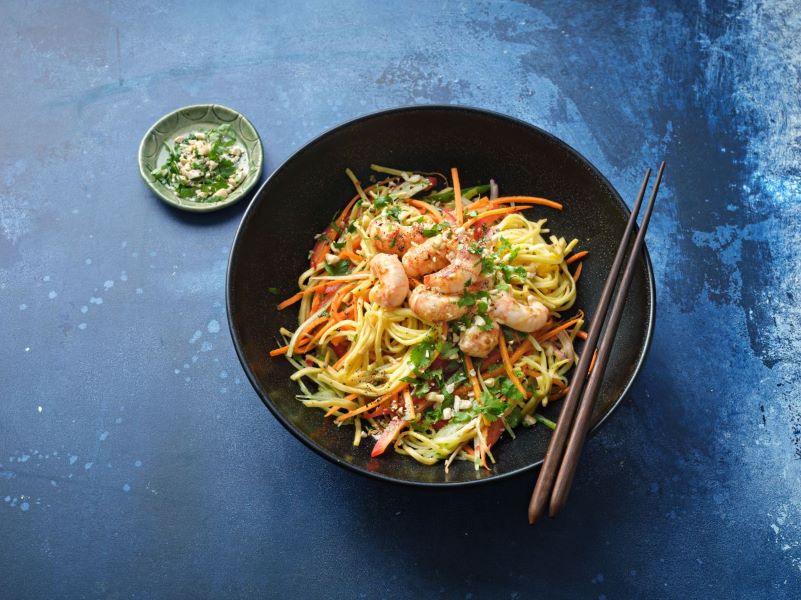 Dublin Bay Prawns with An Asian Dressing