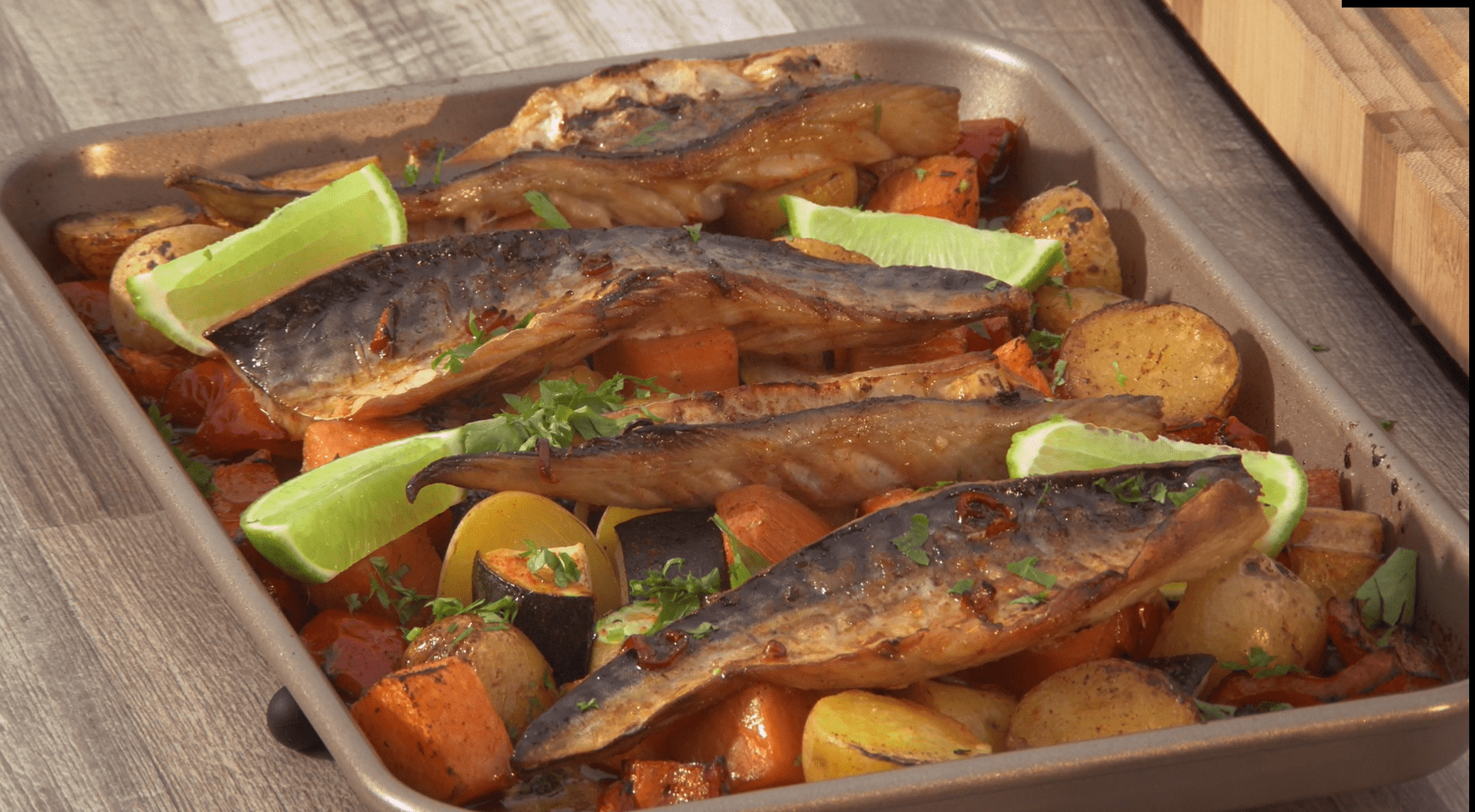 Neven’s Mackerel and Vegetable Tray - Episode 2