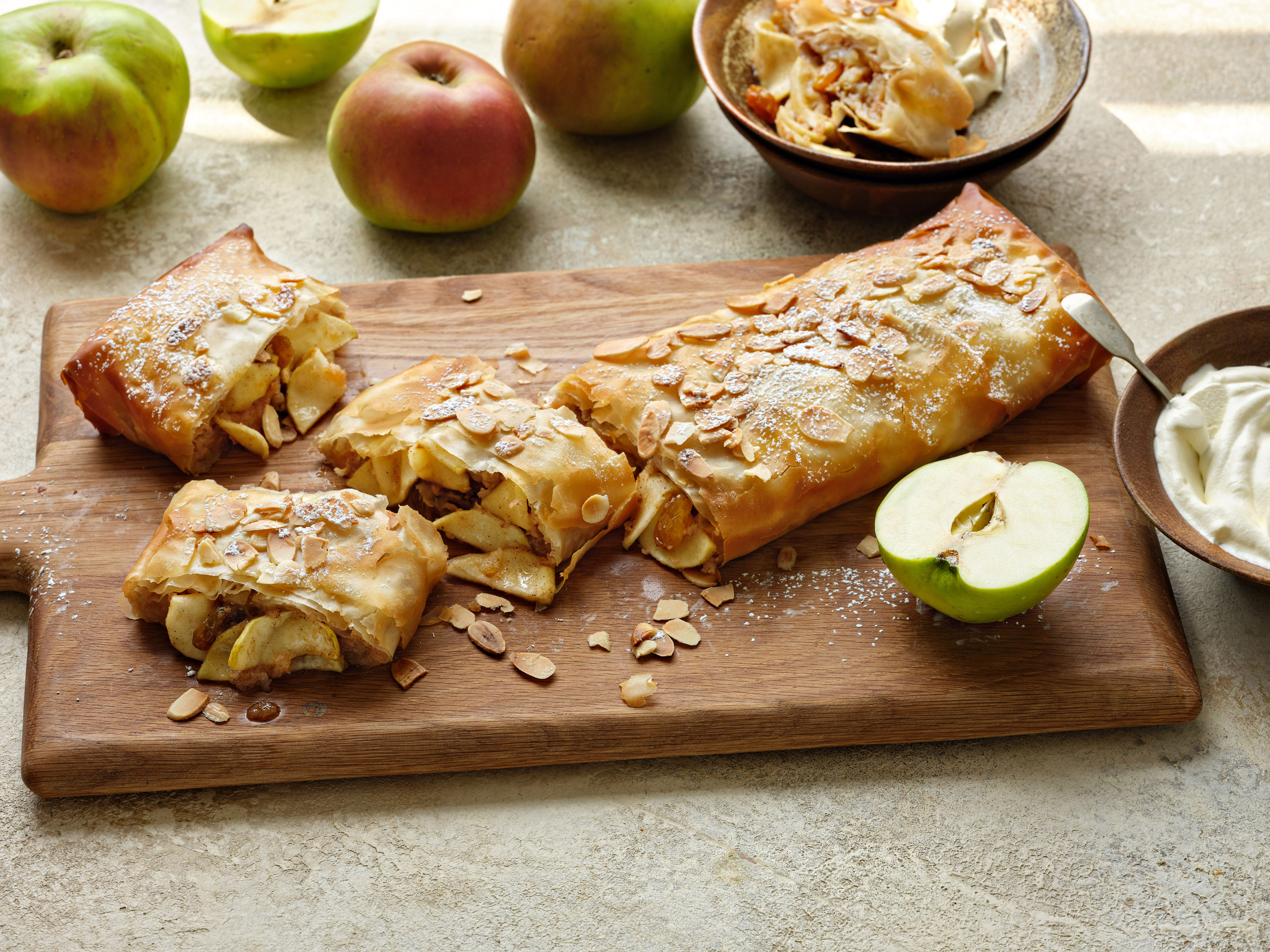 Bramley Apple Strudel
