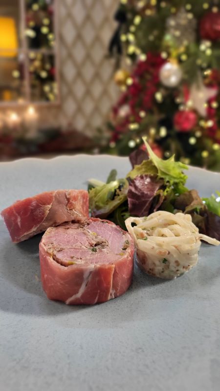 Neven's Leftover Ham Terrine with Celeriac Remoulade