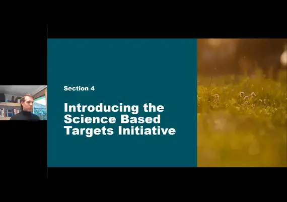 Introducing the Science Based Targets Initiative