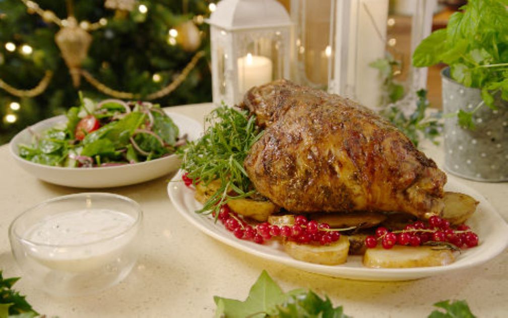 Neven Maguire's Fragrant Slow Roast Leg of Lamb